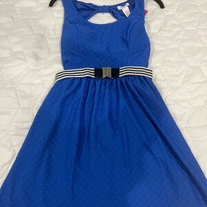 Candies Summer Dress.  Royal Blue.  Size L. NWT